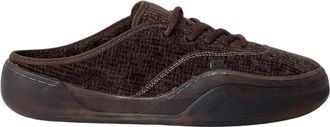 ERL Corduroy Camino Mule Sneakers - Heren - Slip ons - Bruin - 40 EU - Polyester - Schoenen