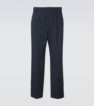 Valentino Cotton straight pants