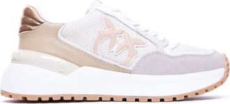 Pinko Gem 07 Sneaker - Dames - Sneakers - Veelkleurig - 41 EU - Leer - Schoenen
