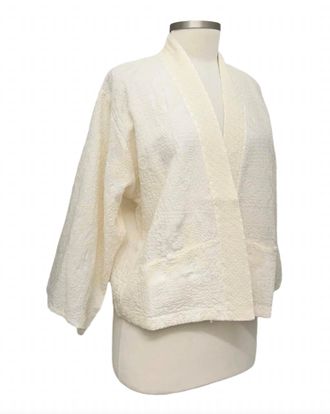 Johnny Was Womens Jonelle Tonal Kimono In Natural