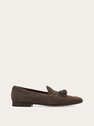 Ferragamo Men Tassel loafer Grey Size 10.5