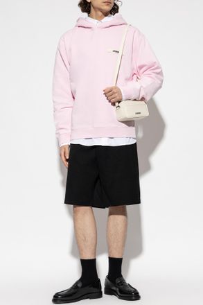 Jacquemus Hoodie, Mens, Pink