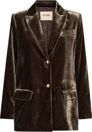 Mos Mosh Phoebe Miley Blazer - Jackets - Mujer - Marr&oacute;n - 2XL