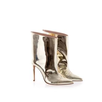 Alexandre Vauthier Womens Multicolor Patent Leather Ankle Boots