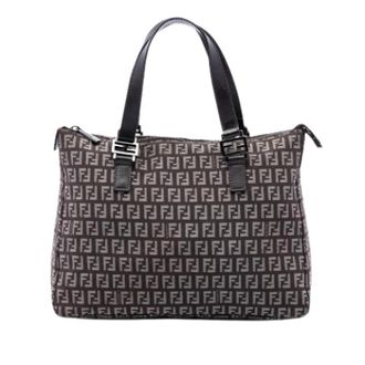 Fendi Pre-owned Vintage Tote - Dames - Vintage Handtas - Bruin - ONE Size - Leer - Vintage