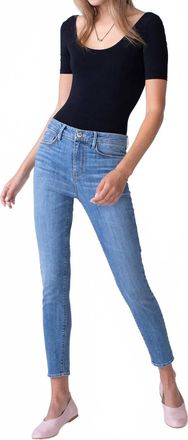 Unpublished Olivia High Rise Skinny Jeans In Vivid