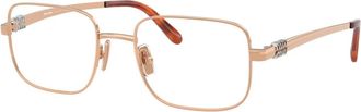 Miu Miu 0MU 51Zv - unisex - Brillen - Geel - 52 MM - Accessoires
