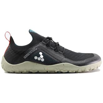Vivobarefoot Primus Trail Knit FG Finisterre Synthetic Textile Mens Low Top Trainers - Obsidian - Size:UK 11.5