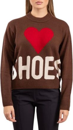 Saint Barth Kyla Sweater - Dames - Truien - Bruin - Maat: XS Wol