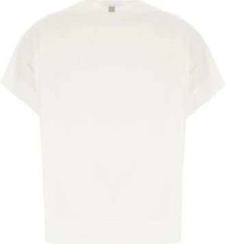 PANICALE Womens Sequin-Embellished Embroidered T-Shirt Ss26 W