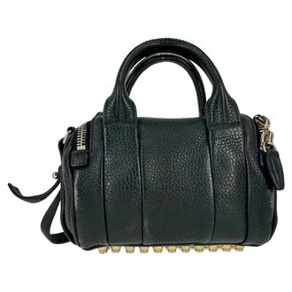 Alexander Wang Alexander Wang Pre-owned Womens Rocco Satchel in Black Leather - One Size