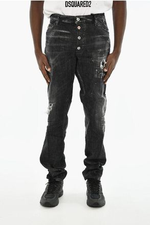 Dsquared2 PAC-MAN Dark Wash Jeans 18cm size 58