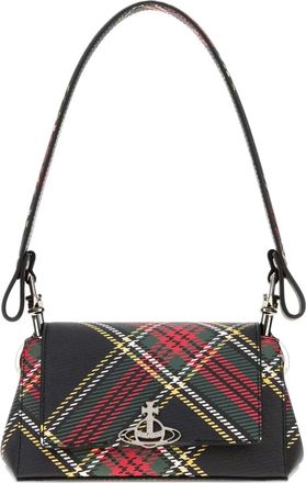 Vivienne Westwood Borsa a spalla Hazel mini - Nero