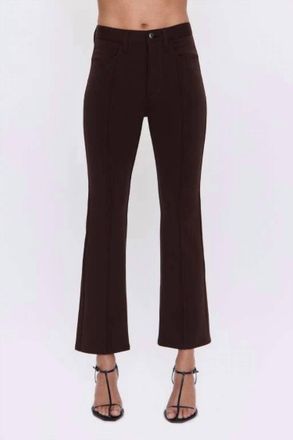 Pistola Denim Saskia High Rise Pants In Mocha
