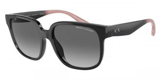 A|X Armani Exchange Grey Gradient Square Ladies Sunglasses AX4136SU 821111 56