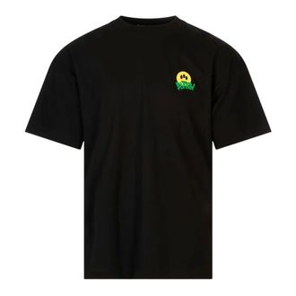 Barrow Barrow, Tops, Heren, Zwart, M, Katoen, Jersey T-shirt