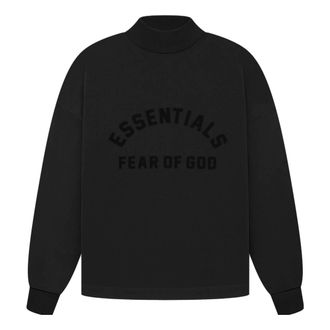 Fear of God SS23 Long Sleeve Tee Jet Black 125SP232010F