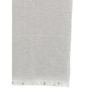 D'Aniello Wool Checked Scarf - Gray
