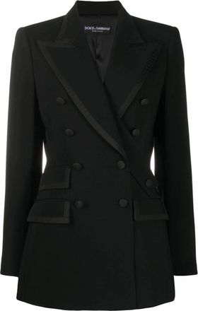 Dolce & Gabbana Mujer, Chaquetas, Negro, Talla: M