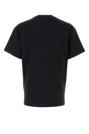 Givenchy Mens Black Cotton T-Shirt Blackwhite Exterior Exterior: T-shirts And Polos