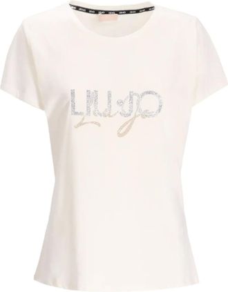 Liu Jo T-shirt con decorazione - Toni neutri