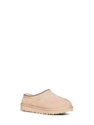 UGG Womens Mules Tasman Ii Moonlight Beige Calf Leather Sandal
