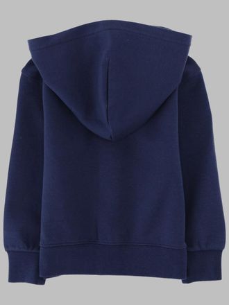 Polo Ralph Lauren Logo-Embroidered Cotton-Blend Hoodie - Navy