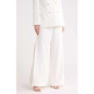 TWP Stevie Wide Leg Pants in White at Nordstrom Rack, Size X-Small