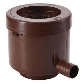 No Brand Garantia Colector De Bajante De Luxe Dn 7080100 Marr&oacute;n Incl. Inserto De Filtro