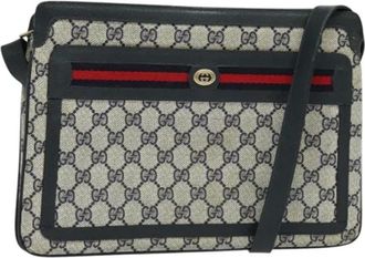 Gucci Pre-owned Cuoio borse-gucci - - Pre-owned - Donna - Blu - ONE SIZE
