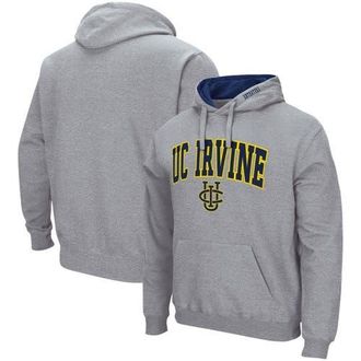 Colosseum Mens Colosseum Heathered Gray UC Irvine Anteaters Arch and Logo Pullover Hoodie in Heather Gray at Nordstrom, Size Xxx-Large