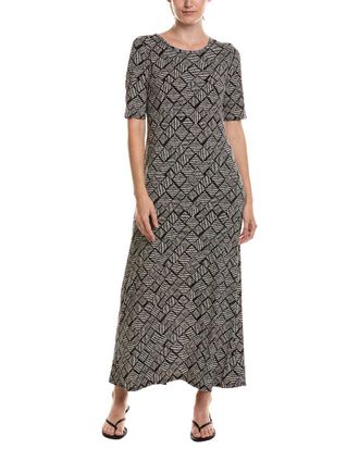 Vince Camuto 3/4-Sleeve Maxi Dress
