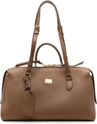 Dolce & Gabbana Tas Dolce & Gabbana - Dames - Shoppers - Bruin - ONE Size - Tassen