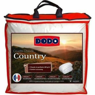 Dodo Dodo Country Edred&oacute;n Blanco 240 X 260 Cm C&aacute;lido Para Invierno
