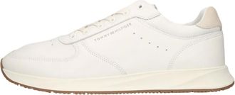 Tommy Hilfiger Schoenen, Heren, Wit, 41 EU, Leer, Newport Sneakers