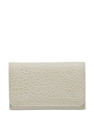 Maison Margiela Portacarte con quattro punti cucitura - Toni neutri