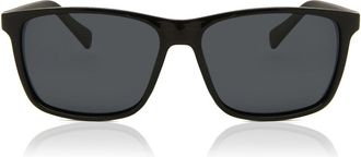 Nautica N2246S Polarized 001 Mens Sunglasses Black Size 58
