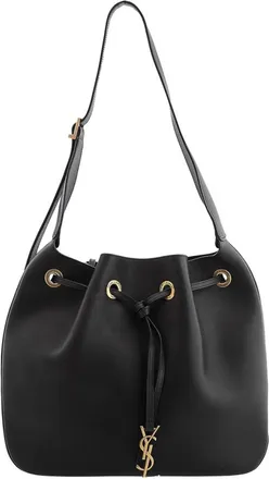 Saint Laurent Paris Vii Medium Hobo Bag In Leather