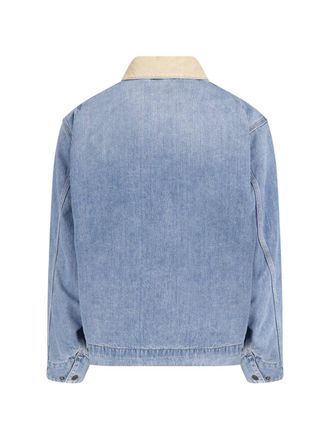 Carhartt Work in Progress Mens Jackets Light Blue Cotton