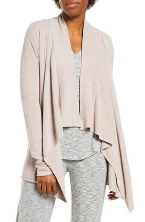Barefoot Dreams CozyChic Ultra Lite High/Low Cardigan in Faded Rose at Nordstrom Rack, Size Xx-Small/x-Small