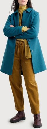 Seasalt Cornwall Wood Cabin Coat in Teal at Nordstrom, Size 14 Us
