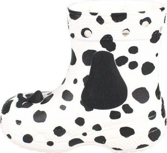 Crocs (TD) Crocs Classic I AM Dalmatian Boots White Black 209079-103