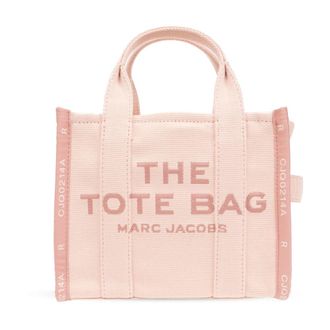 Marc Jacobs Jacquard Small The Tote Bag Shopper - Dames - Shoppers - Roze - ONE Size - Katoen - Tassen