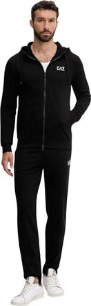 Emporio Armani 8Npv 62 Trainingspak - Heren - Trainingspakken - Zwart - XL - Katoen - Fitness