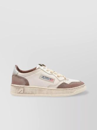 Autry vintage low sneakers contrast panels