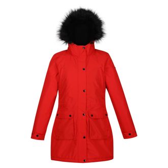 Regatta Womens/Ladies Voltera Heated Waterproof Jacket (Code Red) - Size 14 UK