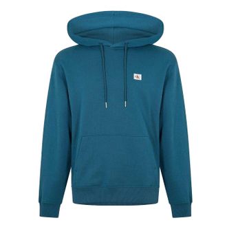 Calvin Klein Heren Hoodie (Marineblauw/Teaalblauw)