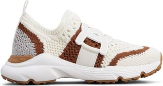 Tod's Kate slip-on sneakers - women - Cotton/Rubber - 39.5 - White