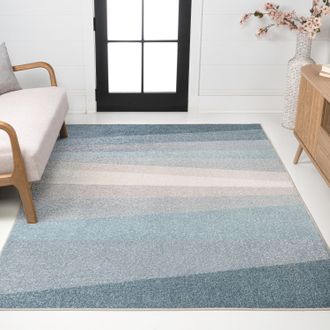 Jonathan Y Designs Prism Geometric Striped Area Rug