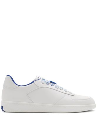 Burberry Terrace leather sneakers - White